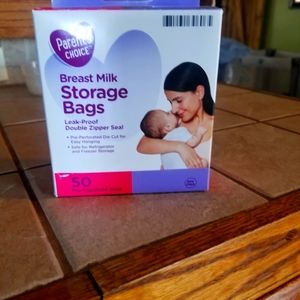 Breastmilk storage bags